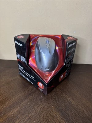 New/Sealed Microsoft Wireless Laser Mouse 6000 Silver 1053 - Image 1 of 4