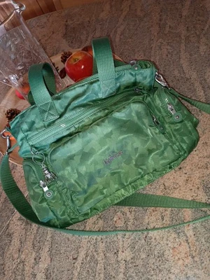 Kipling Tasche grün Keyfinder Affe Monkey !!! - Bild 1 von 4