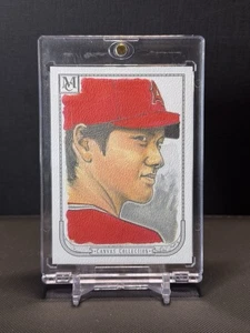 2018 Topps Museum Canvas Collection Shohei Ohtani #CC-44 Rookie RC - Picture 1 of 4