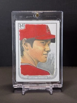 2018 Topps Museum Canvas Collection Shohei Ohtani #CC-44 Rookie RC - Image 1 of 4
