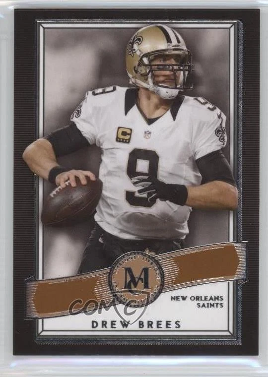 2015 Topps Museum Collection Copper Drew Brees #35 - Image 1 of 2