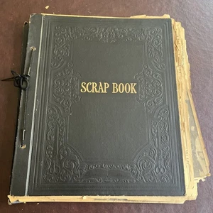 1945 großes Sammelalbum Chicago Zeitungen Tod von Franklin Delano Roosevelt FDR - Bild 1 von 24