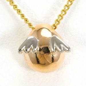 Schmuck Halskette 18 Karat Gelbgold rosa ca.3,1 g ca.40 cm versandkostenfrei gebraucht - Bild 1 von 5