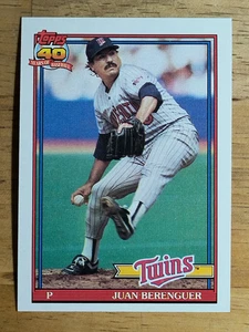 1991 Topps #449 Juan Berenguer - Picture 1 of 2