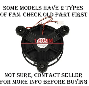 Etna VS6178NF Fagor 3ZFK-1875 3ZFK-1875X Icecool ICFZL186W Cooler/Fan Motor - Picture 1 of 6