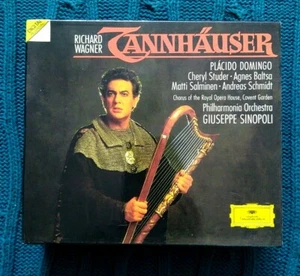RICHARD WAGNER - TANNHAUSER - PLACIDO DOMINGO - CD, JUEGO DE CAJA DE 3 DISCOS - COMO NUEVO - Imagen 1 de 2