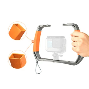TELESIN Aluminum Alloy Diving Stabilizer For GoPro for Insta360 Action Camera f - Picture 1 of 6