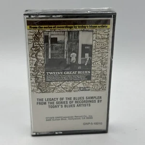 The Legacy Of The Blues Sampler Cassette Tape GNP Crescendo 1990 ‎SEALED NOS - Picture 1 of 8