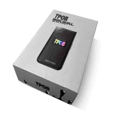 TPOB TBOB Best Mini Skull Foil Shaver Blackout Edition - 9000 RPM - Travel Size