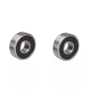6301RS Bearing 15mm 37mmx15mmx12mm for Make 12mm Axle Rear Wheel Bike to 15mm US - Picture 1 of 4