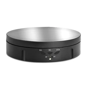 360° Electric Rotating Turntable USB Rotating Display Stand 3 I0T4 - Picture 1 of 12