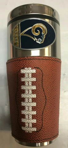 Los Angeles Rams Thermal Travel Tumbler Stainless Steel 16oz Logo Mug Cover