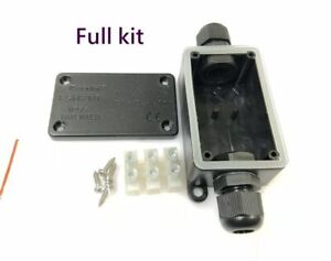2 Way Outdoor waterproof IP65 cable connector junction box 240v UK mains