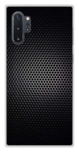 Coque en silicone imprimée compatible Samsung Galaxy Note 10 Plus Dark Metal - Bild 1 von 3