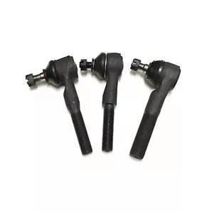 3 Pc Inner Outer Tie Rod Ends Steering Kit for Cherokee Comanche TJ Wrangler - Picture 1 of 8