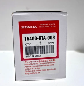 15400-RTA-003 GENUINE OEM ENGINE OIL FILTER for HONDA  MADE IN JAPAN - Picture 1 of 6