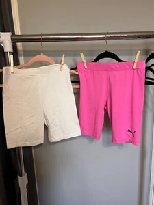 Two pair girls shorts puma and Wonder Nation Size Large - Picture 1 of 1