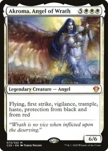 MTG Magic the Gathering Akroma, Angel of Wrath (73/355) Commander 2020 LP - Picture 1 of 1