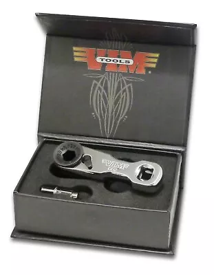 VIM Tools DD2 1/4" Dual Drive 3" Long Micro Ratchet