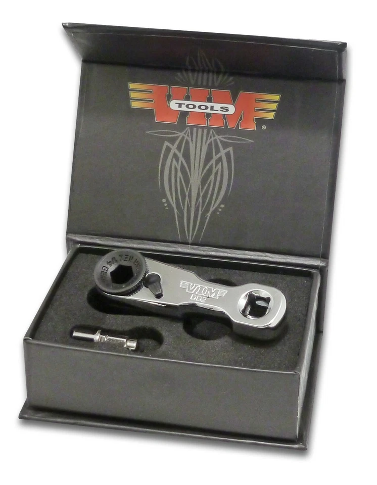 VIM Tools DD2 1/4" Dual Drive 3" Long Micro Ratchet - Image 1 of 1