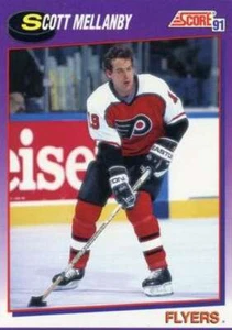 1991-92 Score American #279 Scott Mellanby NM-MT Flyers - Picture 1 of 2