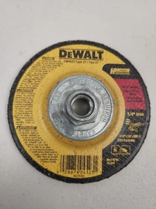 Dewalt DW 4523 4-1/2" x 1/4" x 5/8"-11 Metal Grinding Wheels 10 Pack - Bild 1 von 3