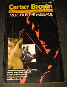 The PUSH LINED COFFIN by Carter Brown 1967 Signet Y6904 - Picture 1 of 2