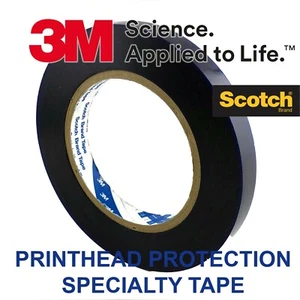 Cinta especial 3M® (1/2 "x 328 ') Cartucho de tinta de sellado y cabezal de impresión azul estrecho - Imagen 1 de 3