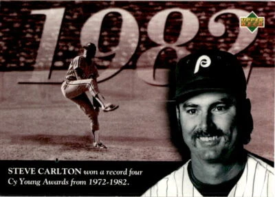 1994 Upper Deck All-Time Heroes #124 Steve Carlton - Image 1 of 2