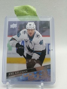 20/21 UD SERIES 2 JOEL KELLMAN YOUNG GUNS RC SP ROOKIE #498