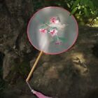 with Pendant Embroidery Fan Chinese Style Silk Fan  Chinese Wedding