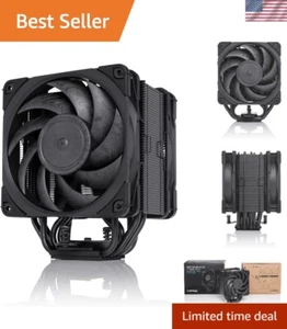 NH-U12A chromax.Black, 120mm Single-Tower CPU Cooler Black - Picture 1 of 10