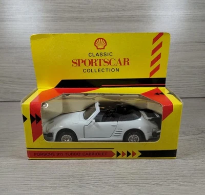Коллекция классических спортивных автомобилей Shell гараж Porsche 911 Turbo кабриолет - Изображение 1 из 4