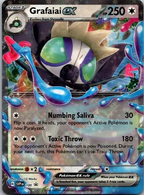 Grafaiai ex Promo SV: Scarlet & Violet Promo Cards 100 NM - Image 1 of 2