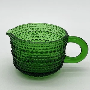 Kastehelmi Green Dew Drop Creamer Small Pitcher Sauce - Picture 1 of 6