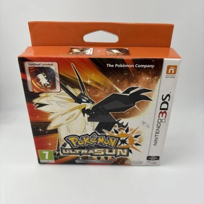 Nintendo 3ds Pokemon Ultra Sun Fan Edition with SteelBook - Image 1 of 4