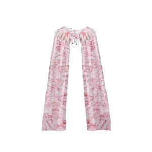 Feather Shrug Cape Collar Shoulder Shawl Witch Cosplay Costumes for Halloween - Picture 1 of 8