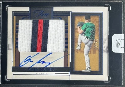 2024 Panini Three and Two Prospect Jersey Auto 13/32 Owen Murphy #PJA-DJ Auto - Image 1 of 2