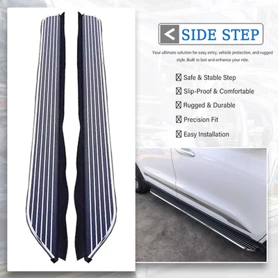 Fits For Toyota Sienna 2022-2025 Fixed Running Board Side Step Nerf Bars - Image 1 of 4