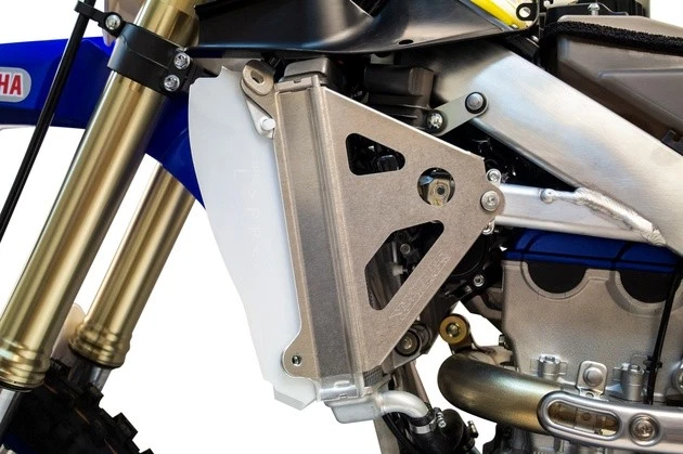 Works Connection Radiator Braces Natural #18-180 fits Yamaha YZ450FX 2019 - Image 1 of 1