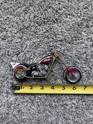 NBA Cleveland Cavaliers Motorcycle Ertl OCC Chopper Series Diecast Toy Car 2006 - Image 1 of 4