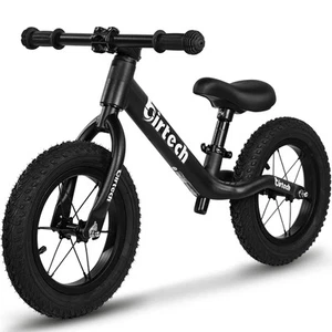 12 Balance Bike for 2 3 4 5 6 Year Old Boys and Girls Lightweight Nylon Frame To - Picture 1 of 9