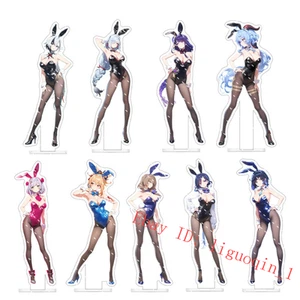 Anime Genshin Sexy Bunny Series Modellino Acrilico Piatto Decorazione 15Cm - Foto 1 di 10