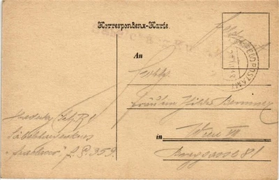 Estampillas Dr Jim Austria-Hungría correo militar postal 1918 matasellos Foto 1 de 2