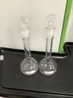 Two PYREX Glass 25mL Volumetric Flask with glass Stopper 