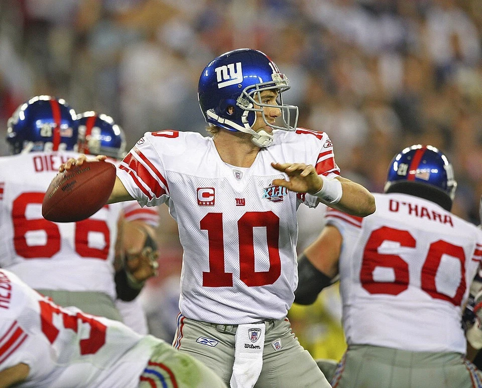 Foto 8x10 de los Gigantes de Nueva York Eli Manning NFL Fútbol Impresión #10 Foto 1 de 1