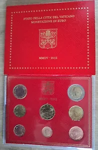 Vaticano 2015 euro KMS BU set Papa Francesco I - Afbeelding 1 van 3