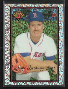 2014 Bowman Platinum #89BIB-WB Wade Boggs Silver Diamond Refractor - Bild 1 von 2