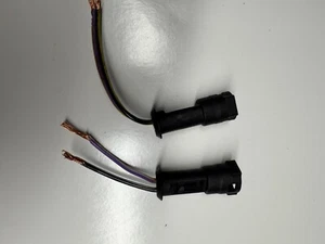 87-91 BMW E30 Window Motor Connector Pigtail 318i 325i 325is 325i Set OF 2  USED - Picture 1 of 4