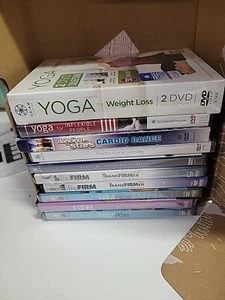 10 Workout Dvd's As A Lot, - Picture 1 of 11
